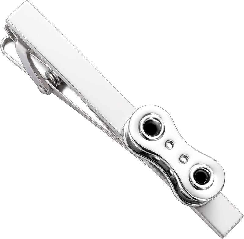 HAWSON 2/2.2 Inch Various Tie Clips for Men Unique, Personalized Novelty Tie Bars Pins Tacks, Funny Theme Wedding Holiday Gifts for Husband Groomsmens - Image 1
